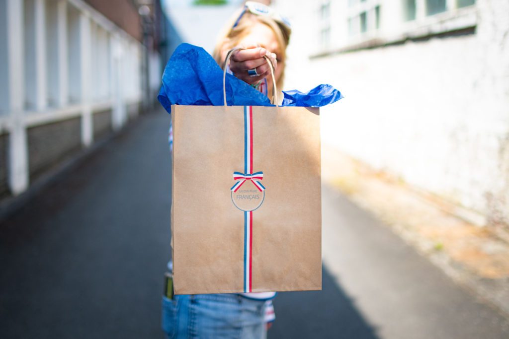 sac kraft commerçant